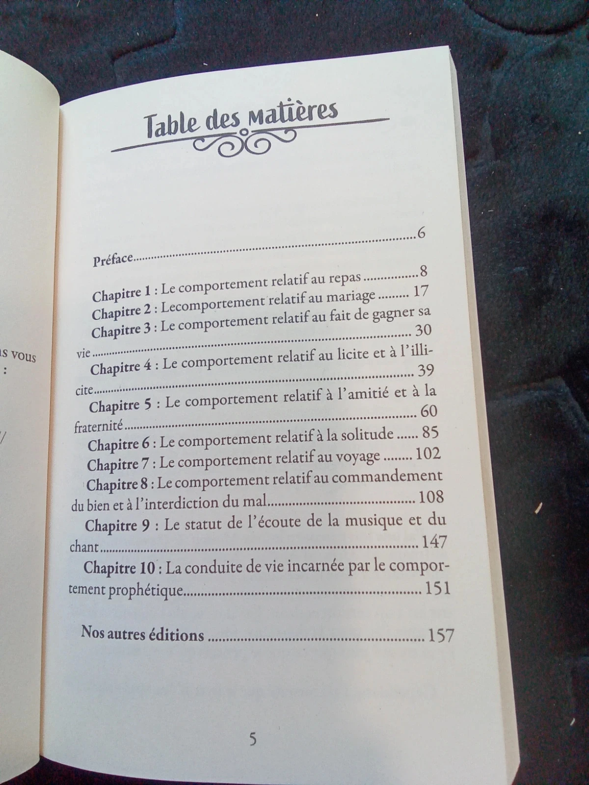 Le Livre du Comportement – photo 3